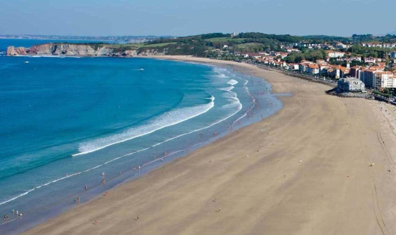 Appartement En Premiere Ligne De Plage Hendaye Eksteriør bilde